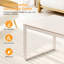 Rectangle Black Coffee Table With Tempered Glass-528199084