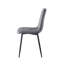 50cm H Velvet Upholstered Metal Side Chair-689253981-686924711