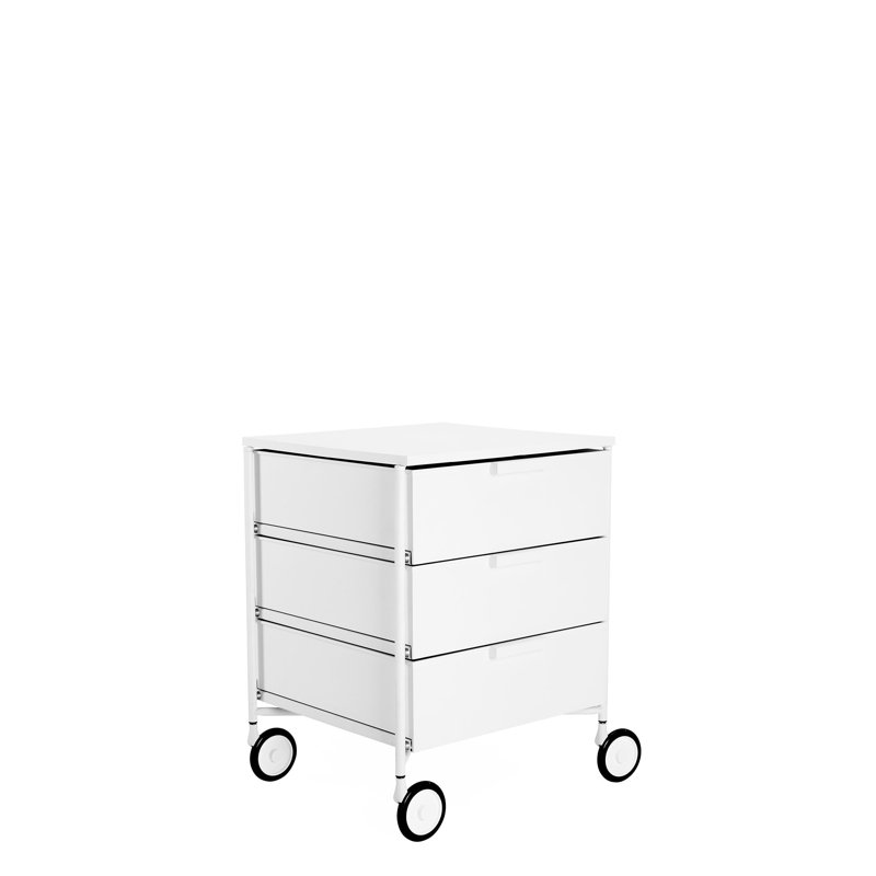 Mobil Recycled Cabinet, Mat White
