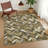 Machine Washable Indoor/Outdoor Matteson ACN2296 Geometric Rug-1640284140