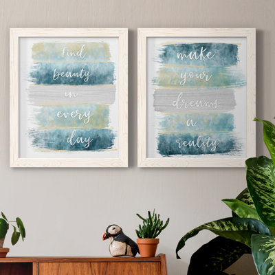 «Find Beauty» - ensemble de 2 reproductions d'art