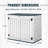 4.16 ft. W x 2.37 ft. D Horizontal Storage Shed