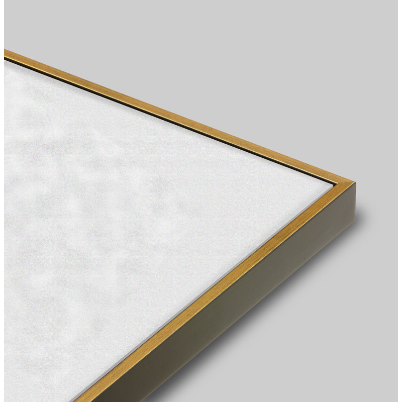 Twisted 2 by Jacques Pilon, 20" H x 16" W x 1.25" D, Gold Framed Canvas