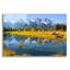 Grand Teton Reflections Moose par Chris Vest - impression sans cadre-1263199481
