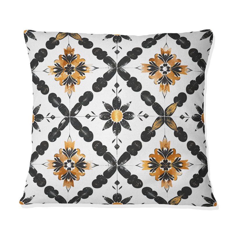 Coussin Rustile Tiles Farmhouse III - Farmhouse, H 18 po x H 18 po