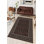 Turquoise Polyester Area Rug (5.9 x 9.2 Feet), 100% Antibacterial, Non-Slip PVC Backing | Machine Washable, Eco-Friendly, Digital Print | 650 g/m², 0.2 in Pile Height | Perfect for Living Room, Bedroom, & Office