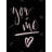 You + Me Print On Canvas