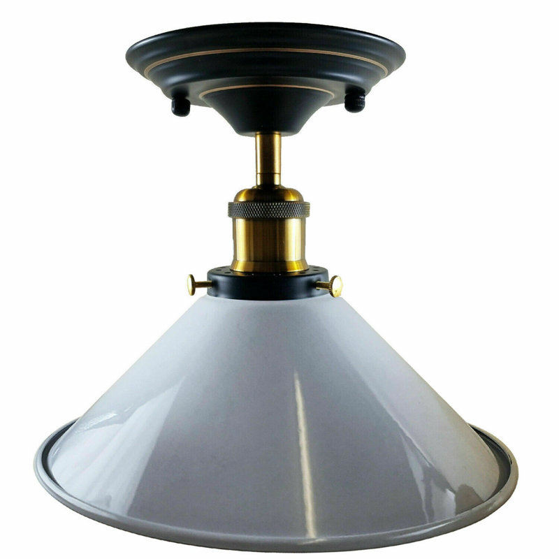 Macleod Flush Mount, White