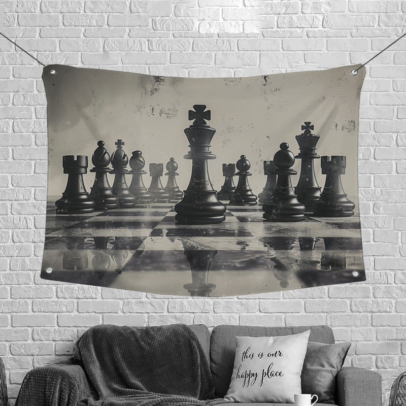 Microfiber Fabric Tapestry, 88" H x 104" W
