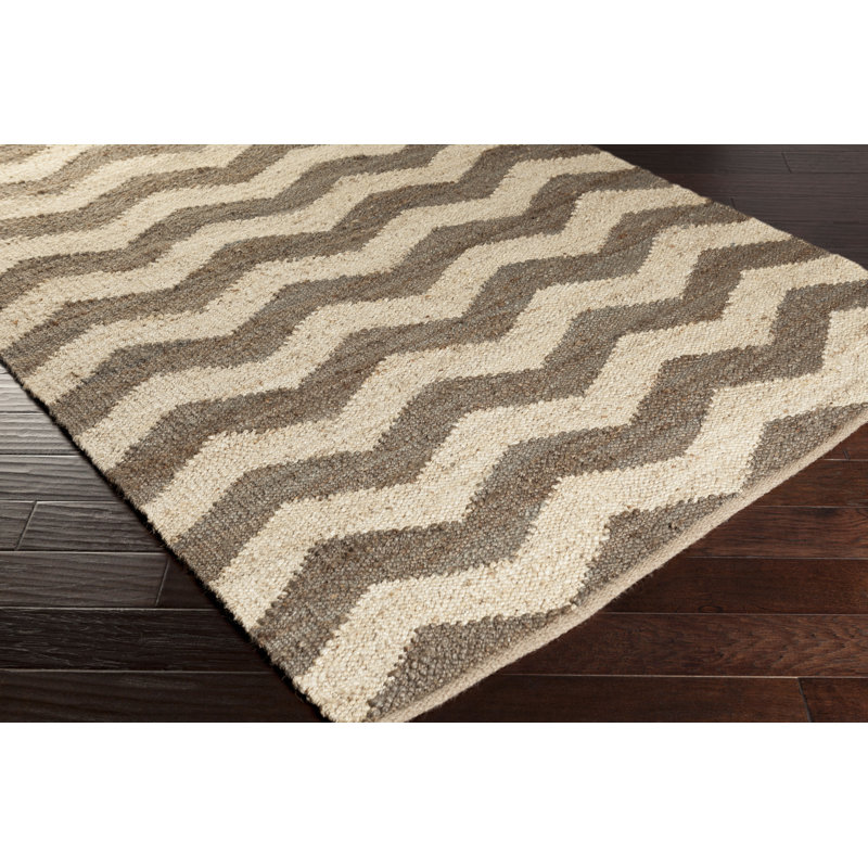 Hermine Chevron Indoor Rug, Rectangle 4' x 6'