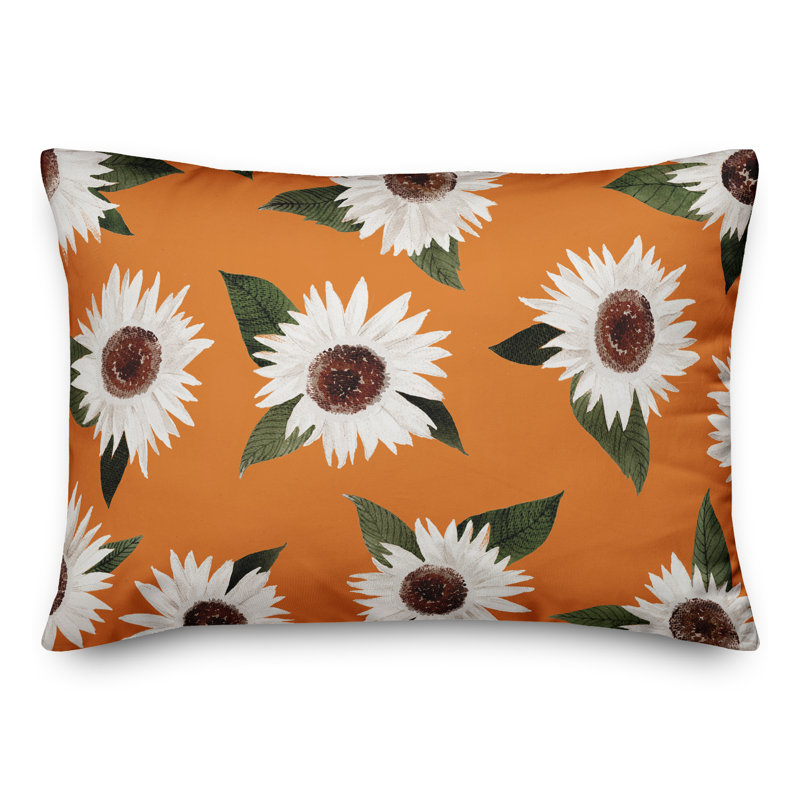  Housse et insert de coussin rectangulaire d'extérieur Flowers