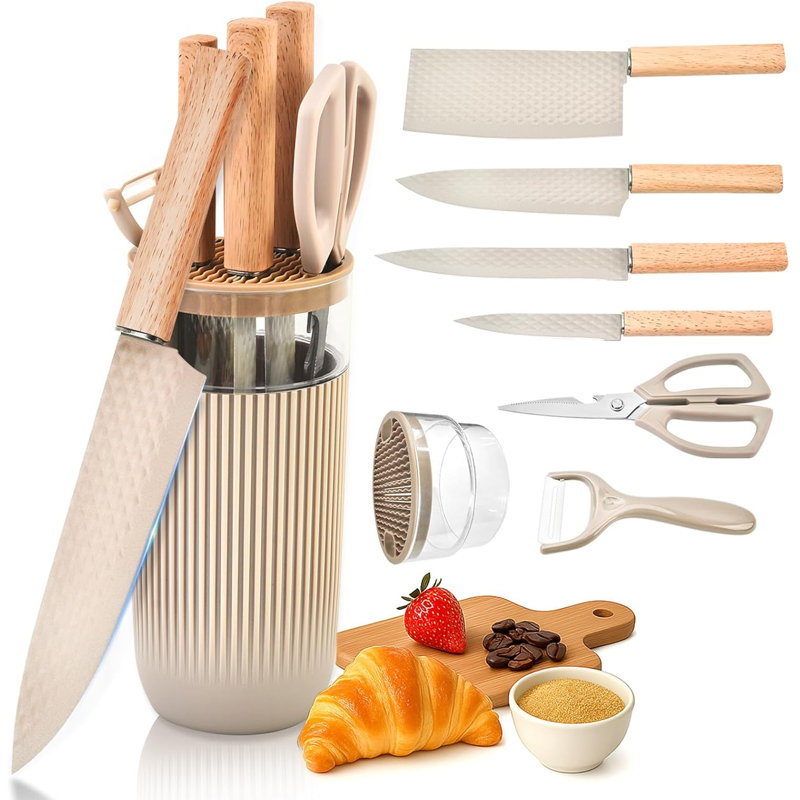 7 Pcs Kitchen Knife Set
