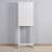 Bathroom Wooden Storage Cabinet Over-The-Toilet Space Saver With A Adjustable Shelf 23.62X7.72X67.32 Inch