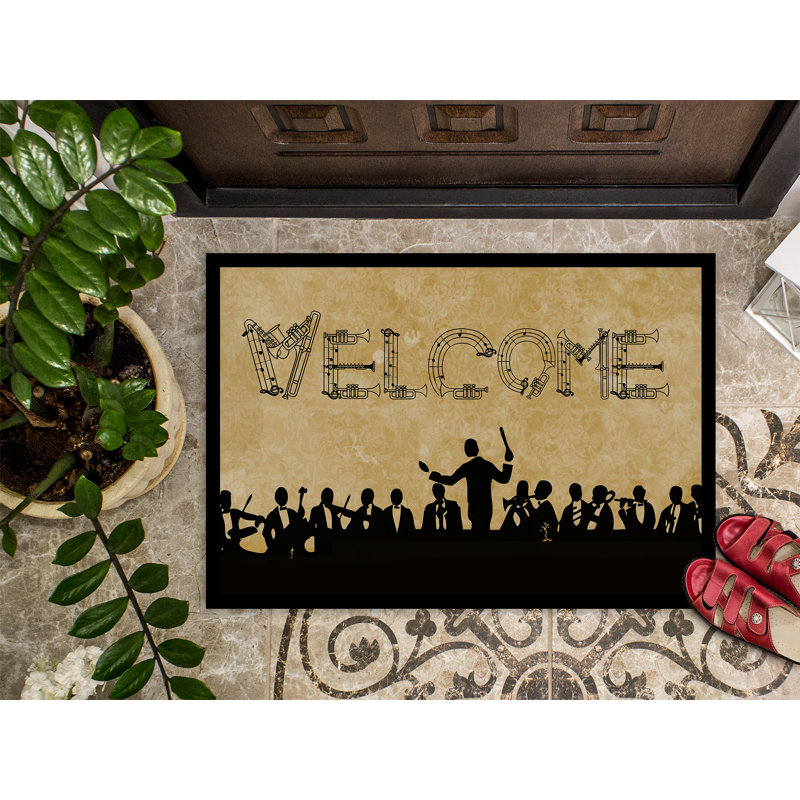 Tapis d'entrée antidérapant Symphony, Rectangle 2 pi x 3 pi