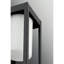 Luminaire à cloison d'extérieur noir Saida-22592513