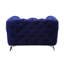 Chaise en velours Atronia