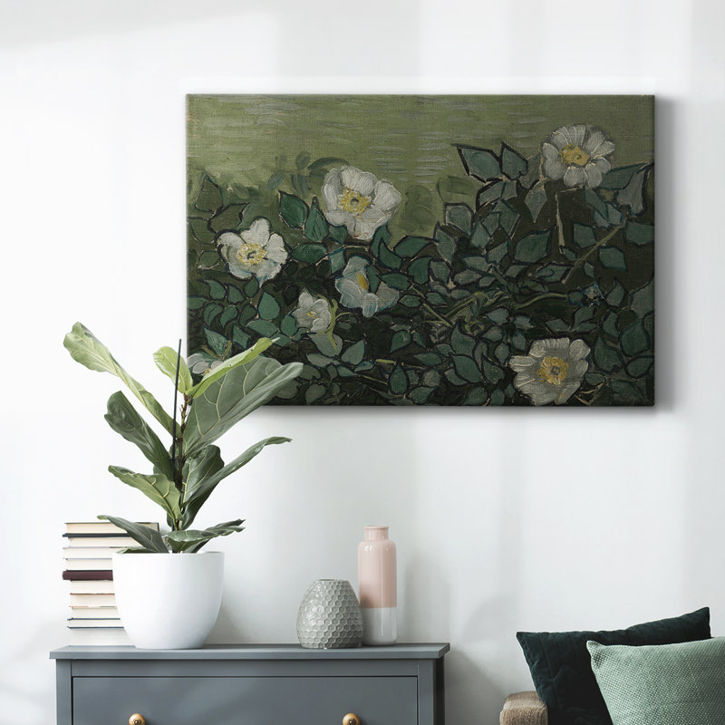 Botanique rétro - Lxxxv, H 9 po x l 13 po x P 1,5 po, Toile tendue