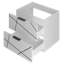 Damarrion Washbasin Cabinet 60