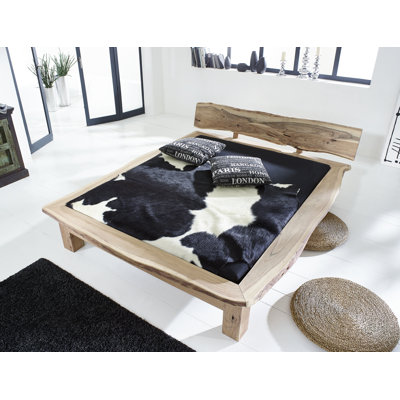 Freeform Solid Wood Bed