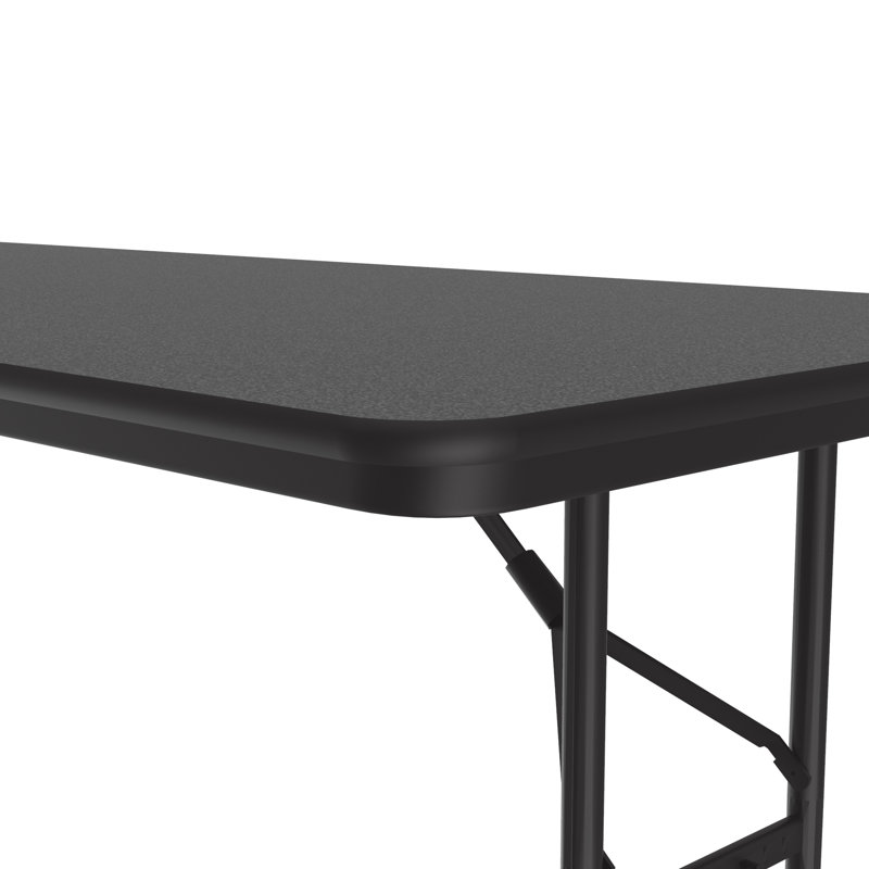 Table pliante réglable 48 po, H 32 po x l 60 po x P 24 po, Brun