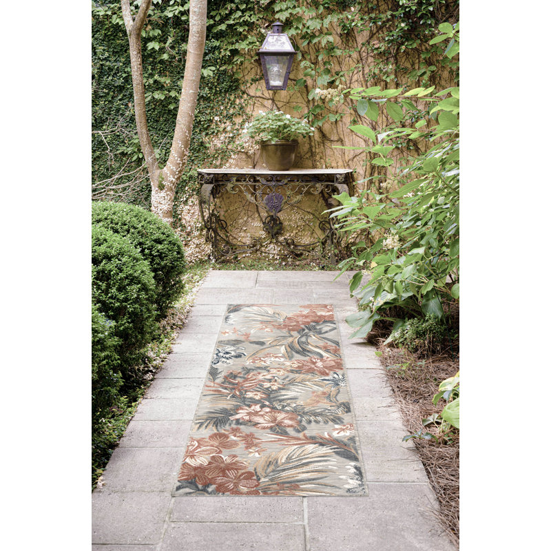 Tapis gris Callie, Tapis de couloir 2 pi 2 po x 7 pi 3 po