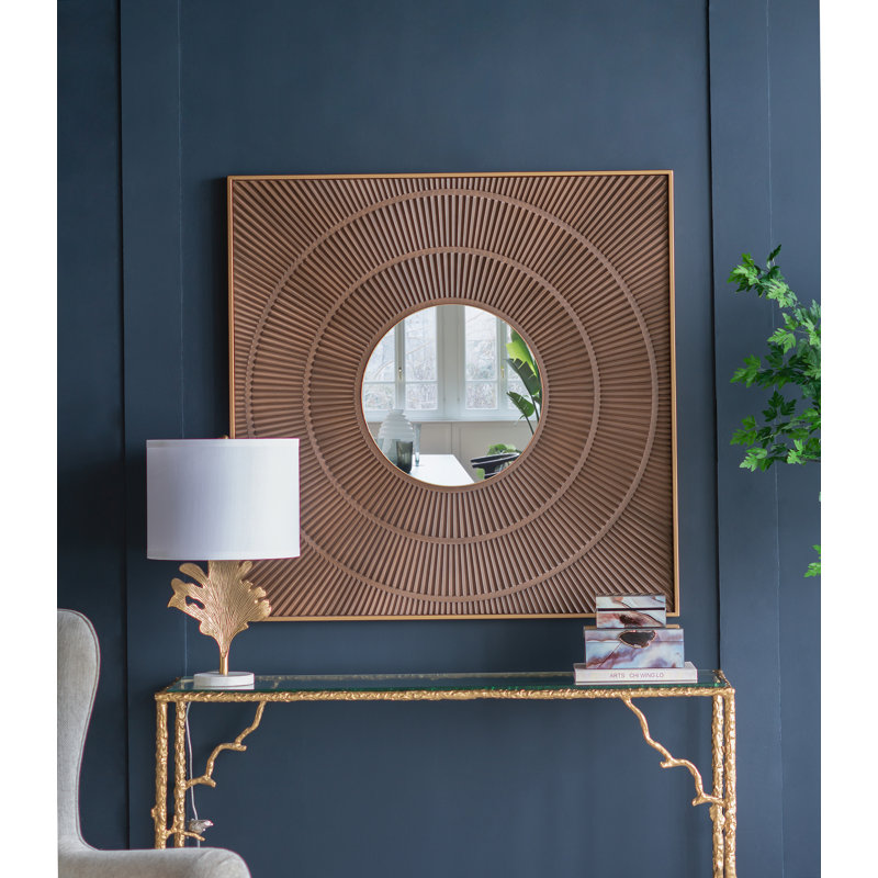Miroir rond manufacturé