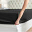 Drap-housse en microfibre Cuadrado-265701753-260688311