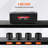 Axle Nut Impact Socket Set 1/2" Drive 6-Point 4PCS SAE Spindle Nut Socket