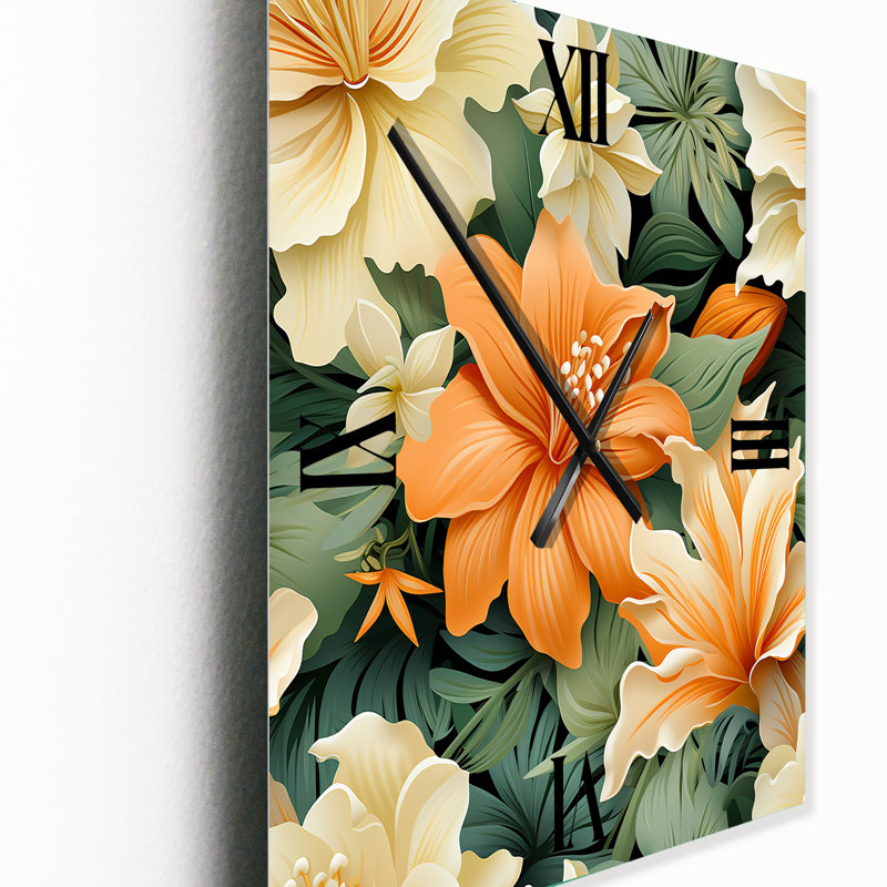 Horloge murale moderne Jasontyler, Grand