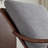 Solid Wood Rocking Chair with Removable Cushion