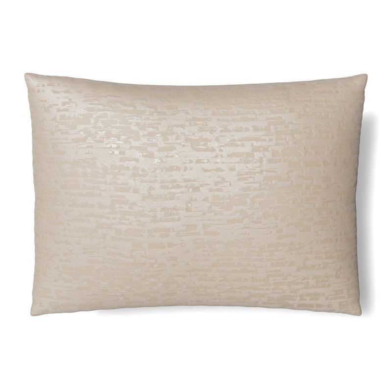 Delphi Jacquard Pillow Sham, Pumice, King