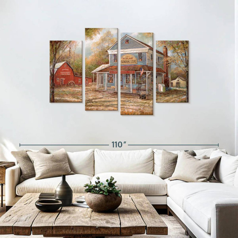 Lilie Richland General Store, 48" H x 75" W