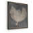 Toile avec cadre gris