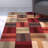 Equelle Handmade Rug Burg And Beige-808824837