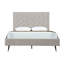 Lit plateforme tapissier en velours d'eucalyptus Crosby-213571383-213571378