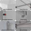 Auvent escamotable 10 x 10 pi