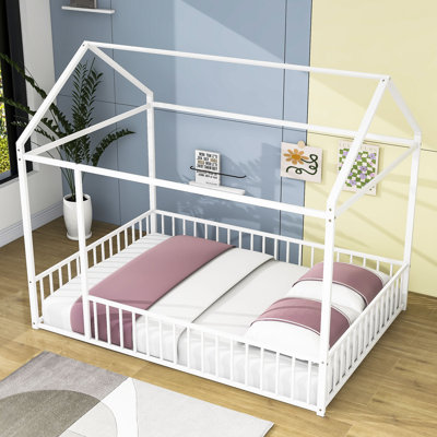 Full Metal House Bed