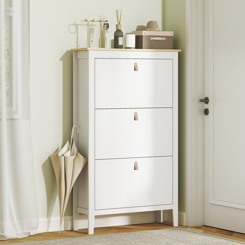15 Pair Flip Down Shoe Storage