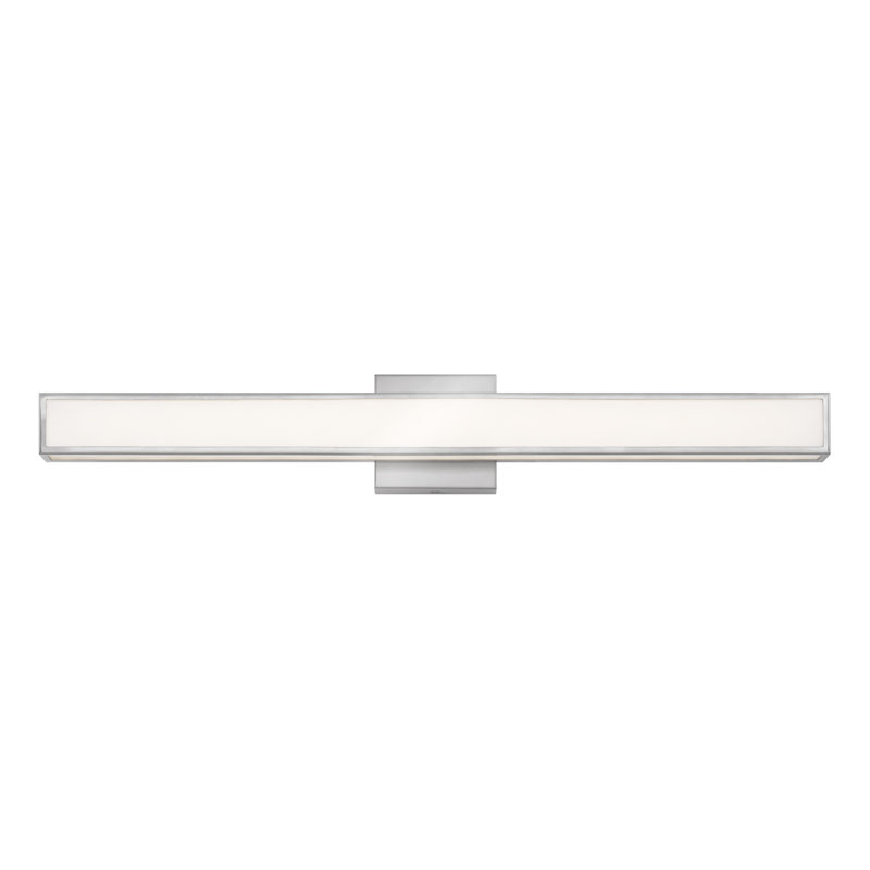 Alto 30" Integrated LED Bath Vanity Light Bar, Brushed Nickel