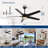 52In Ceiling Fans With Lights