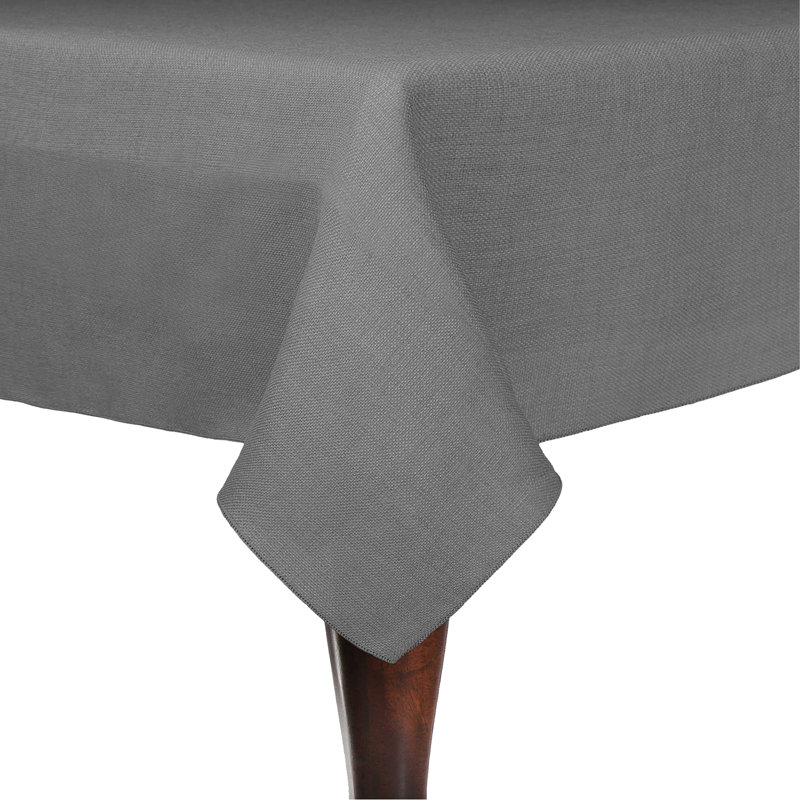 Ultimate Textile Square Tablecloth, Charcoal, 1, 54" x 54"