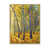 Toile naturelle avec cadre flottant