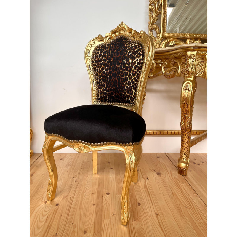 Upholstered Accent Chair, Black