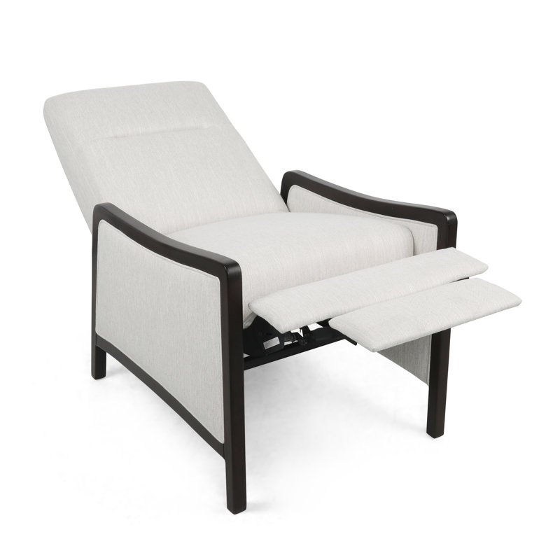 Canapé inclinable en tissu Mid-Century, Beige