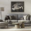 Cadre flottant foncé cygne foncé, design par Jose Perez-1650278344-1650278345