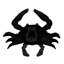 Heurtoir de porte crabe bleu-54499357-41399407