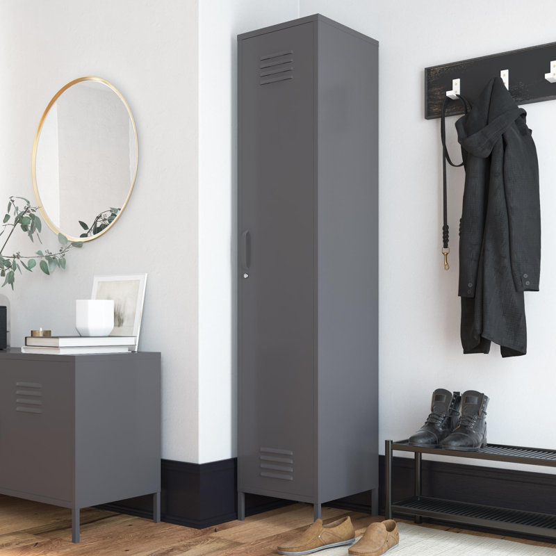 Thiam 1 -Door Cabinet, Grey