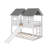 Twin Over Twin Bunk Bed With Slide