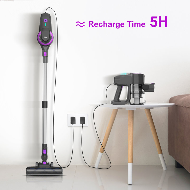 Aspirateur balai sans fil INSE, Mauve