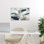 Ensemble de toiles 2 pièces Neutral Strokes Abstraction, design par Hannah Dawson